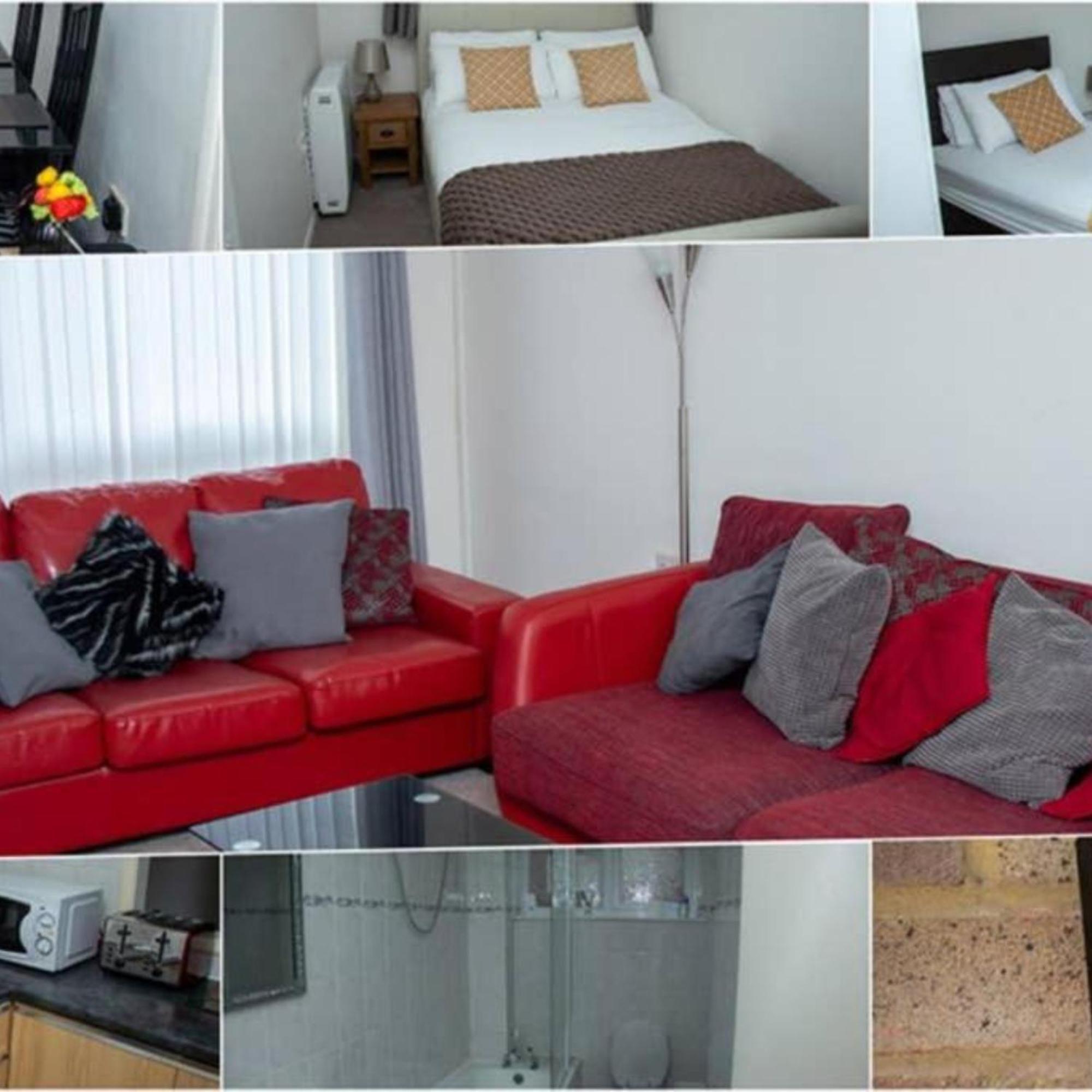 Appartamento 2-Bed Sleeps 4 Comfy For Contractors With Free Parking In Crawley Near Gatwick Manor Royal Refurbished Esterno foto